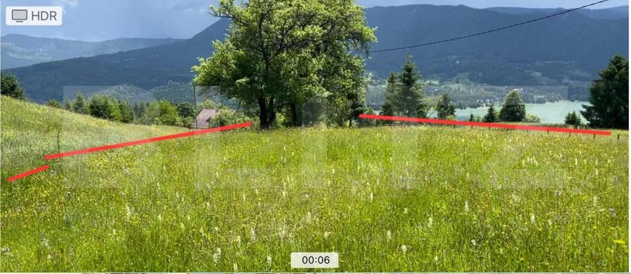 Teren Intravilan Colibita 1346mp cu Panorama asupra lacului Colibita