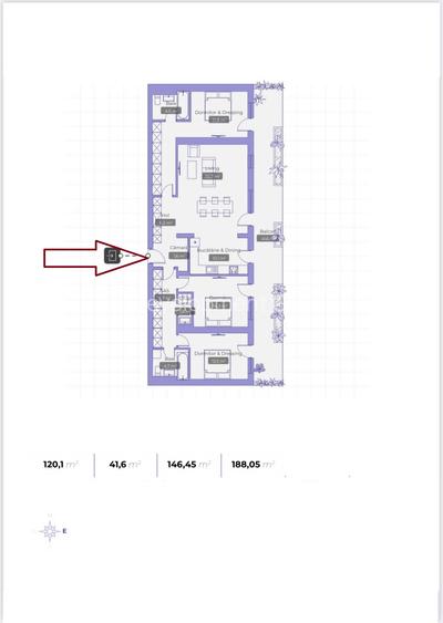 Prima Inchiriere ! Apartament 4 camere in Arqa Jollie Ville | Mobilat & Utilat - 1