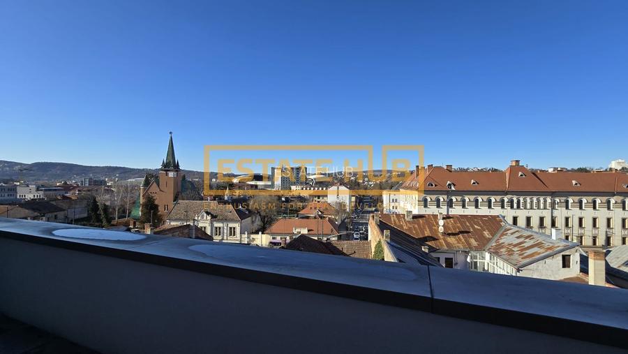 3 camere Clinicilor | terasa 30 mp| vedere spre Parcul Central | Comision 0% - 20
