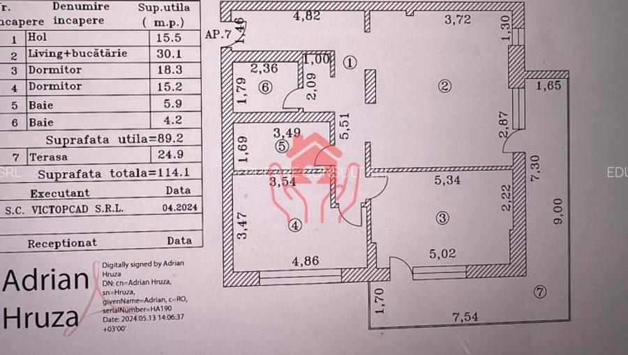 BANEASA (Parcul Herastrau)-3 camere premium 114 mp, design de interior, parcare - 21