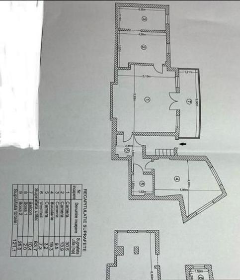 Super Apartament in Vila curte 50mp Cismigiu 4 camere