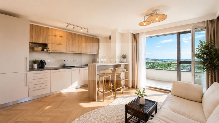 Vânzare apartament 2 camere, View panoramic și Terasă 24 mp - 2