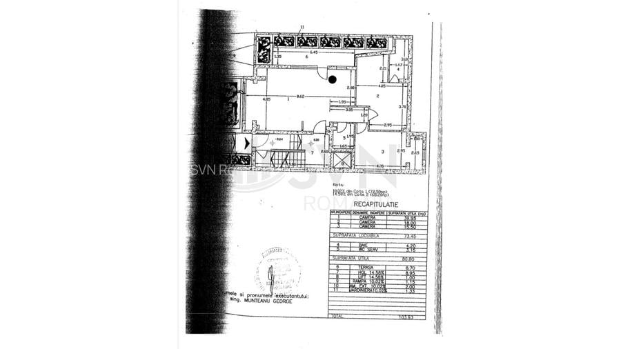 REA1028758 Apartament 3 camere Aviatorilor parcare subterana - 12