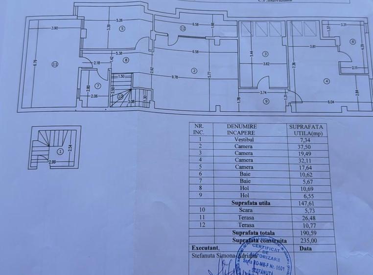APARTAMENT TIP PENTHOUSE 4 CAMERE DE VANZARE