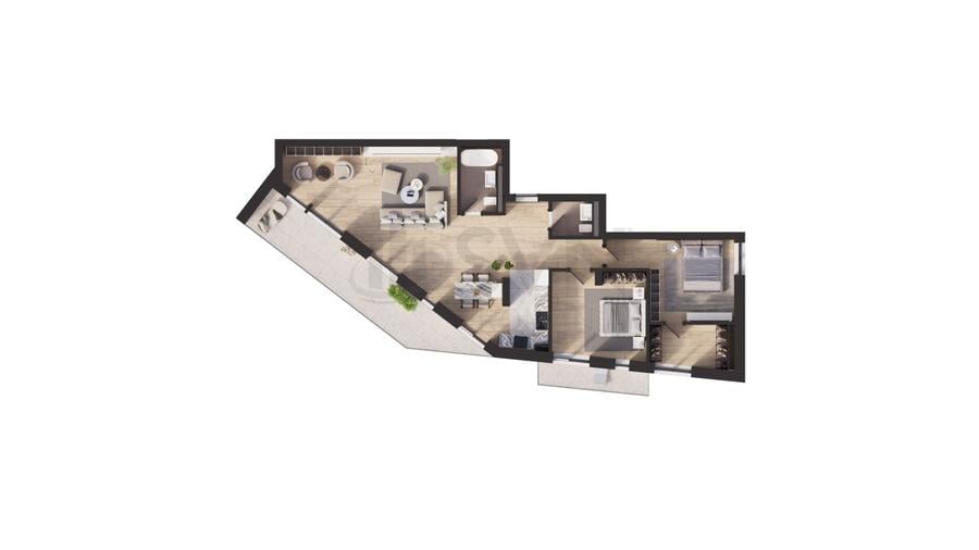 REA1022753 Pipera 3 Camere Confort Sporit