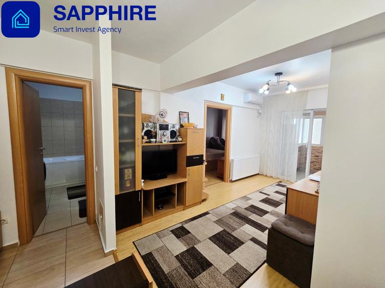 Apartament 2 camere, transformat în 3 camere, Complex Primăvara