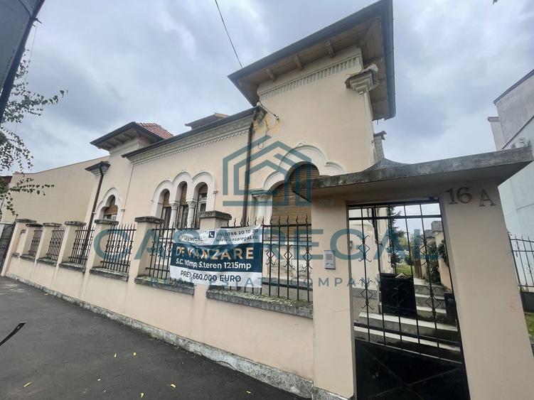 Proprietate unica de vanzare central + 1215mp teren