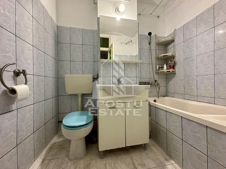 Apartament cu 2 camere, centrala proprie, zona Dambovita, Timisoara