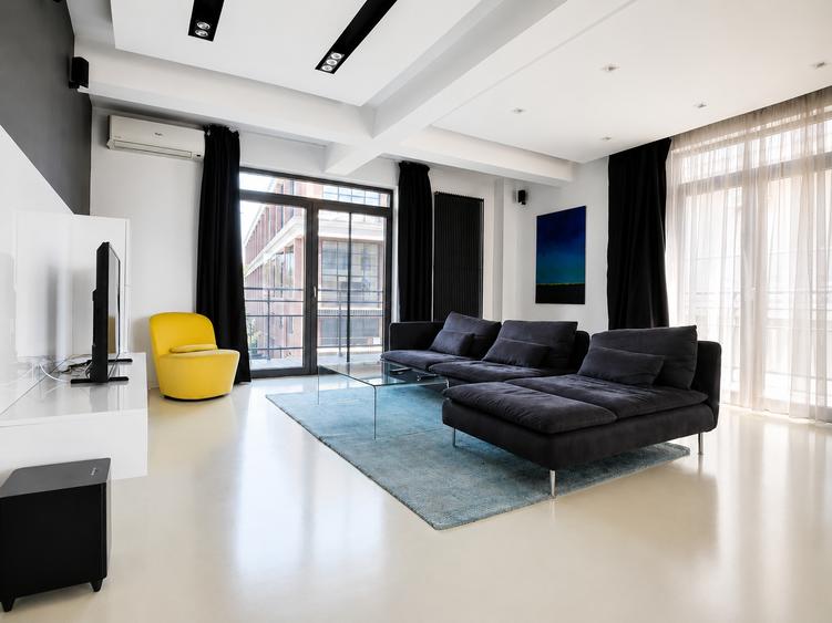 Apartament premium cu 2 camere | Terasa 13 mp | Hotel Caro | Barbu Vacarescu