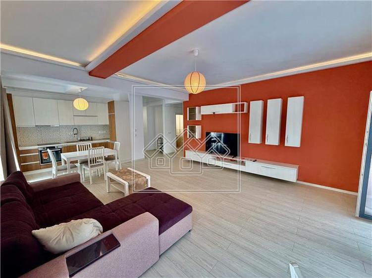Apartament 3 camere de inchiriat, bloc nou, parcare subterana - langa Parcul Sub