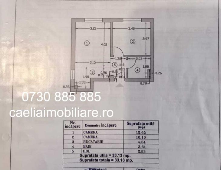 2 camere, parter, nemobilat, centrala,  pet friendly,  metrou Pacii,