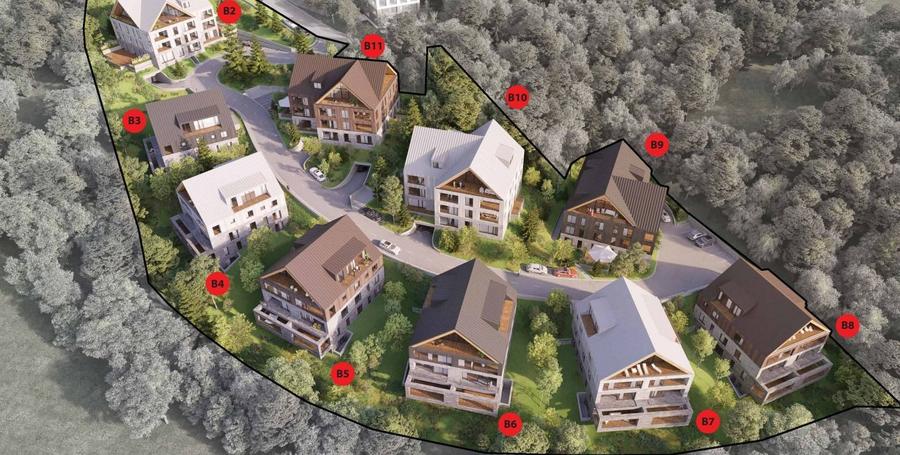 Apartament 3 camere – Stejeriș II, Drumul Poienii | Vedere panoramică
