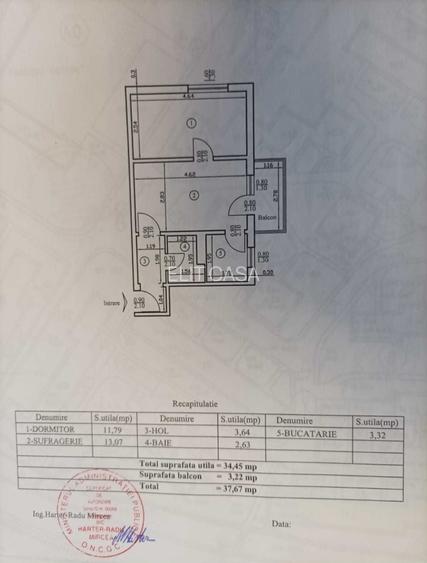 Apartament cu 2 camere, etajul 2/4, zona Alexandru cel Bun - 8