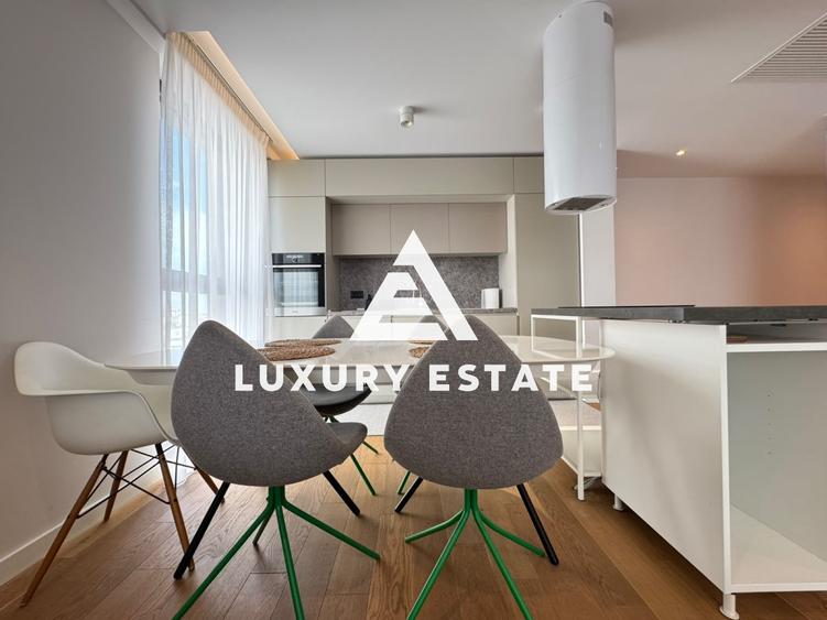 ONE Herastrau Towers inchiriere apartament nou 3 camere vedere libera