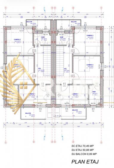 Duplex nou Popești Cluj | 0% comision | Cartier rezidențial privat