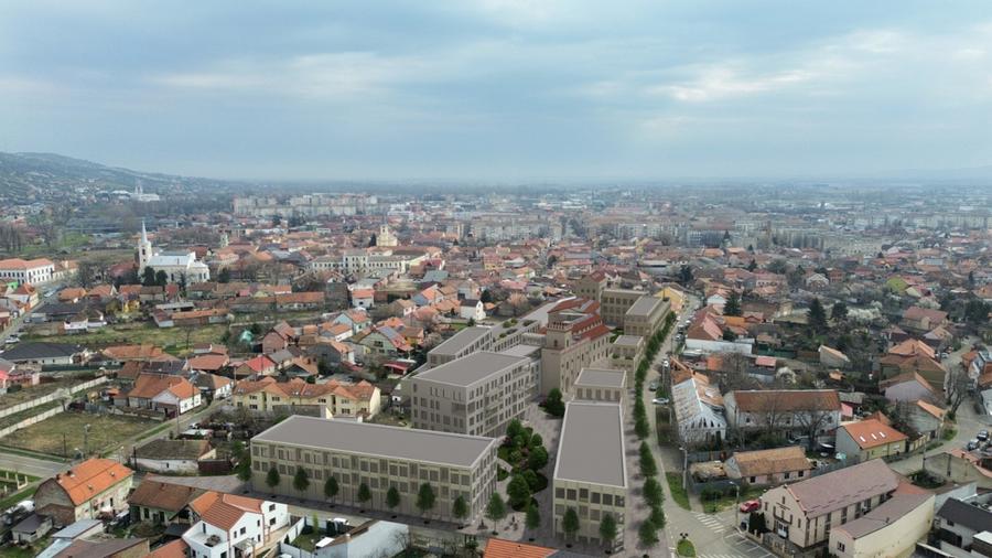 Teren 12000 mp de vanzare langa Cetatea Oradea - Proiect Brownfield - Mixed Use