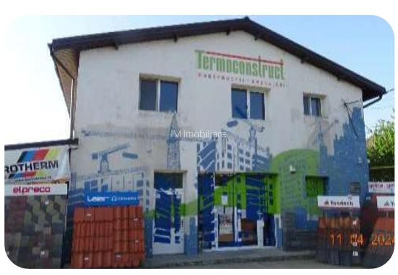 Spatiu comercial/depozit + birouri, 287 mp, teren 1.700 mp - Sanandrei - 2