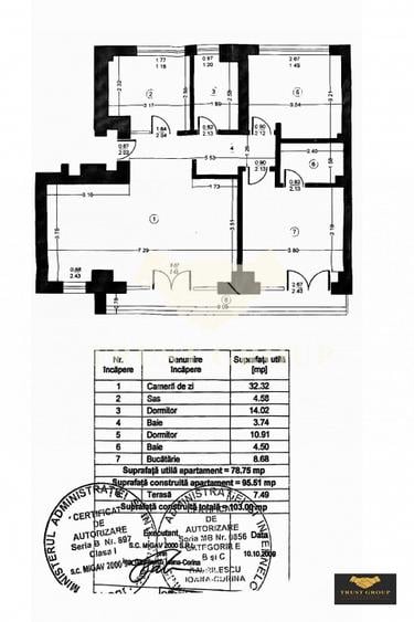 Apartament 3 camere Kiseleff | Imobil 2011 | Loc de parcare
