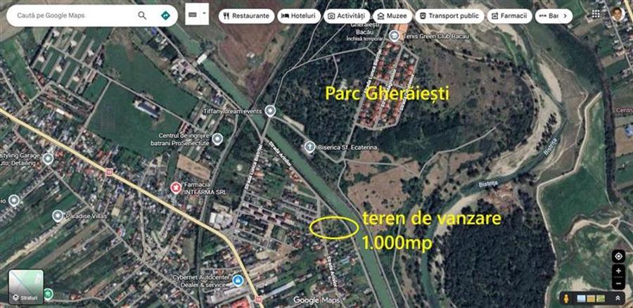 Gheraiesti - str. Arinilor - 1.000mp