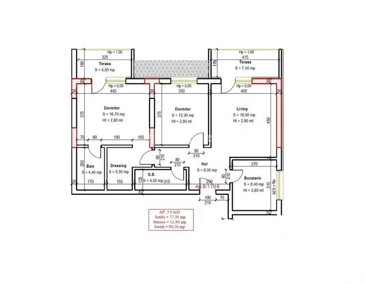 8 Minute Metrou Apartament 3 Camere Decomandat Pallady Bloc Nou - 4