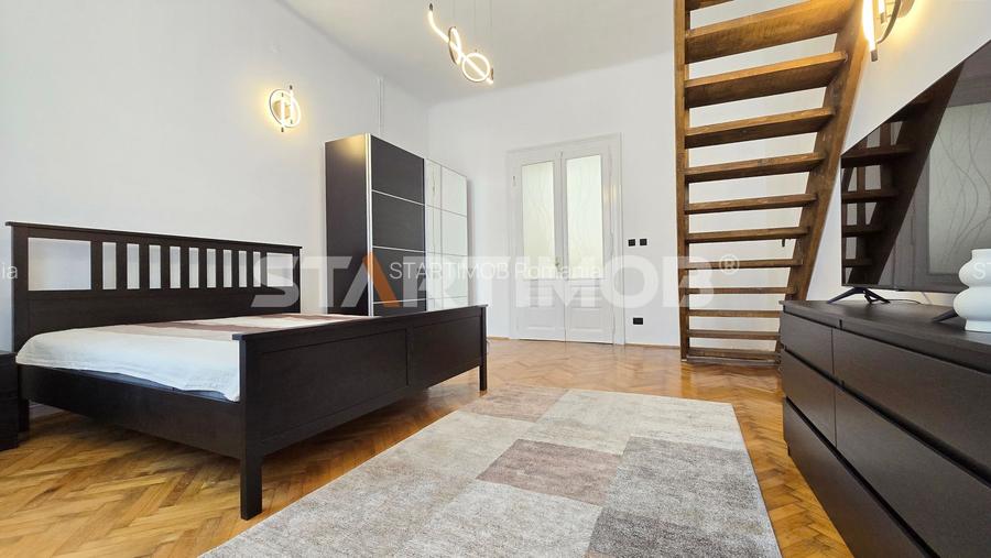 Studio mobilat Central Brasov cu parcare str Lunga