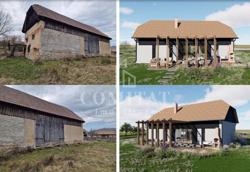 Teren intravilan 5.920 mp cu proiect | Cacova Ierii