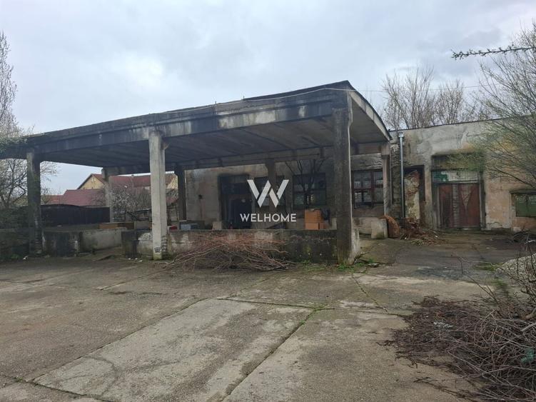 Spatiu industrial compus din doua corpuri in Orlat, central - Sibiu