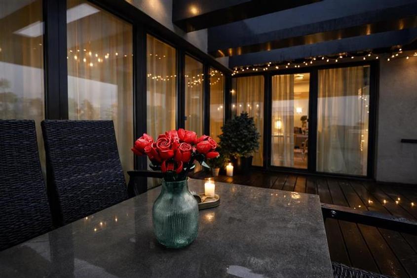 Penthouse Qualis Tractorul Brasov,terasa panoramica,3 balcoane,ales echipat