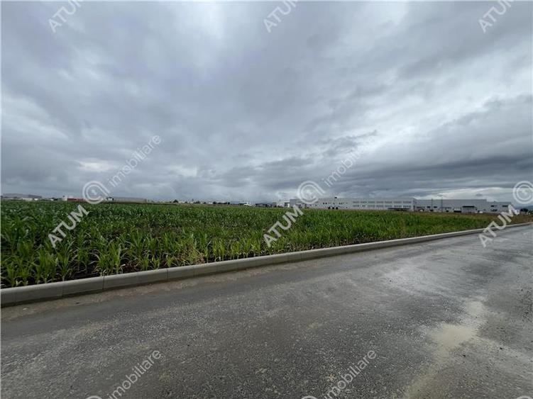 Teren intravilat de 9000 mp cu PUZ situat in zona Industriala Vest