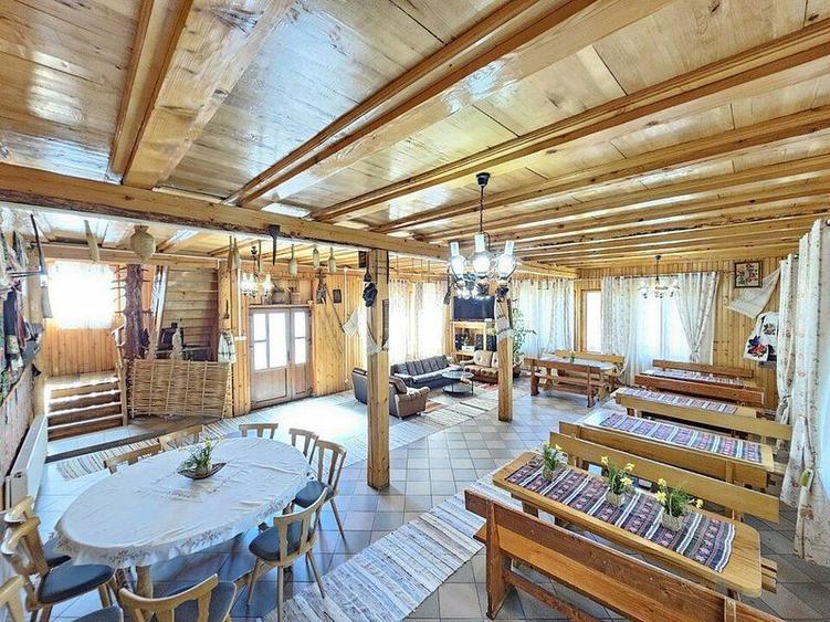 Pensiune in jud. Buzau, loc Ivanetu| Constructie lemn|Pozitionare impresionanta