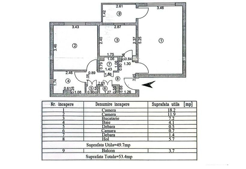 Apartament cu 2 camere în Micro 21 – zonă excelentă, lângă Kaufland și Lidl - 2