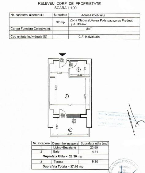 Garsoniera cu vedere la partia Clabucet , Predeal, Brasov - 20