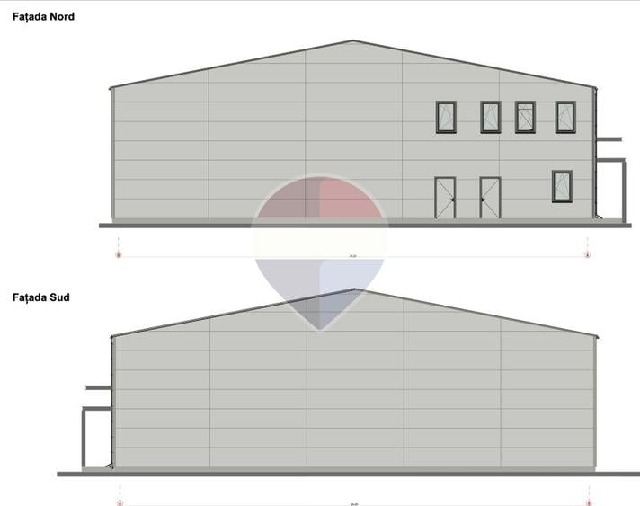 Hala industriala noua 1.014 mp, Balotesti, Predare Ianuarie 2027