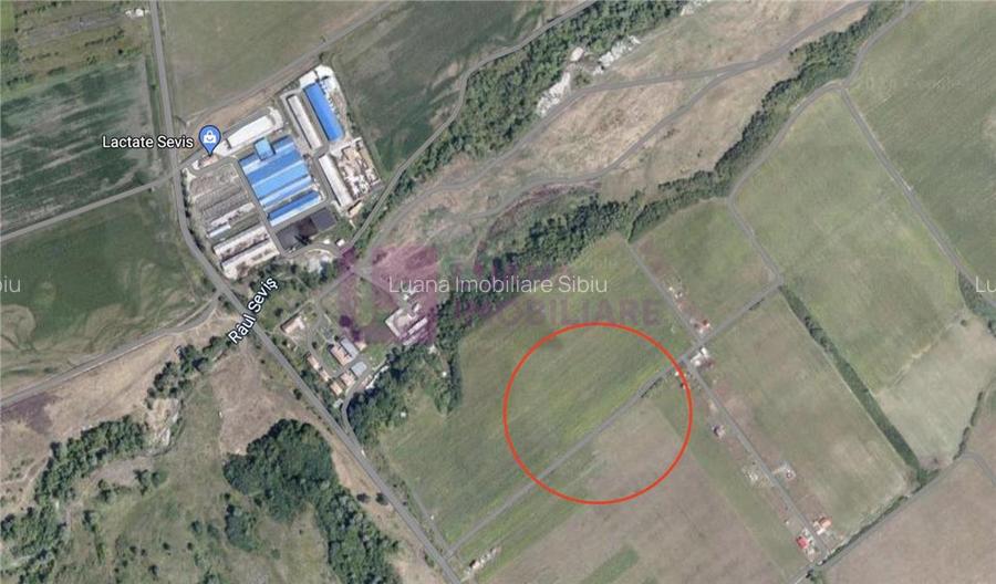 Teren extravilan | 2584 mp | Cisnadie, zona Sevis | 106 mp deschidere - 4