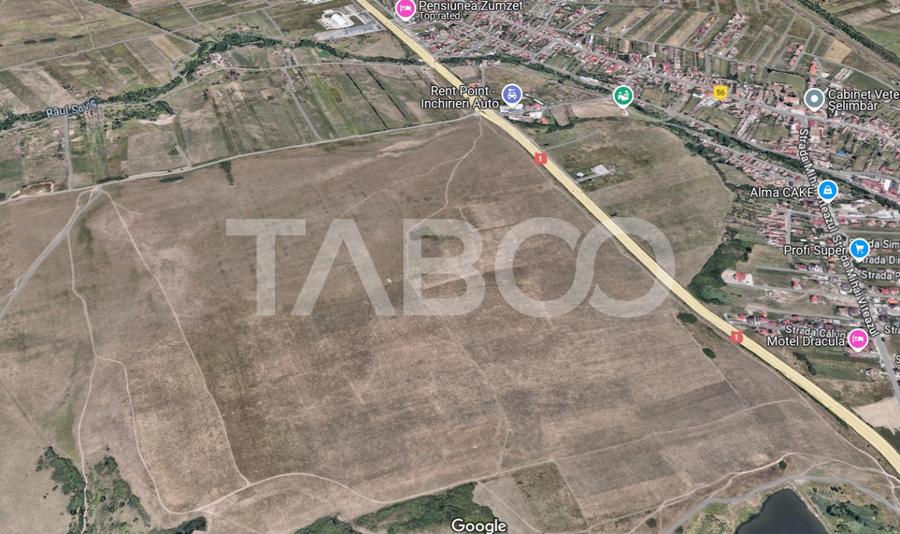Teren arabil de vanzare   extravilan 5950mp zona Sopa  Selimbar
