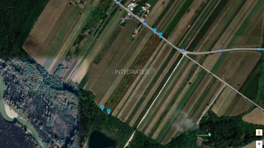 GAISENI GIURGIU, Teren 19,000 mp -  Strada Principa / DN - 2