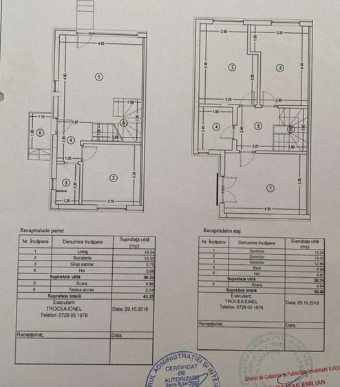 Casa de vânzare în Tunari – 3 dormitoare, curte proprie și 2 locuri de parcare