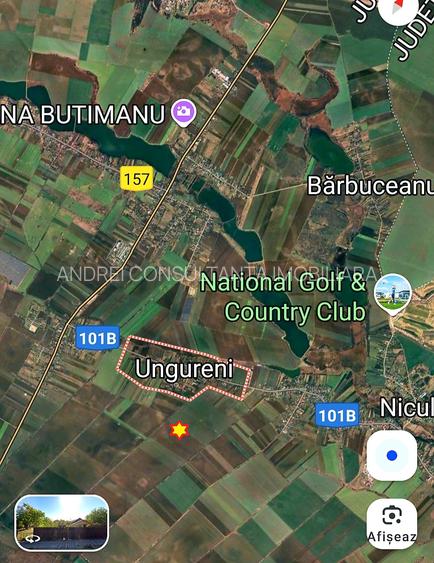 Vanzare 2500 mp, sau 5000 mp sau 7500 mp teren in Butimanu cu pret negociabil - 5
