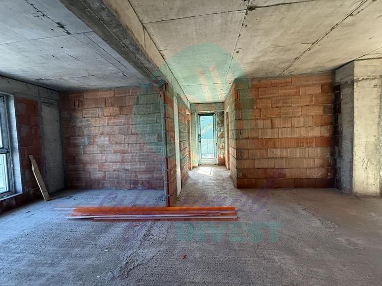 2 camere cu terasa de 17 m langa PARC si METROU cu parcare si boxa