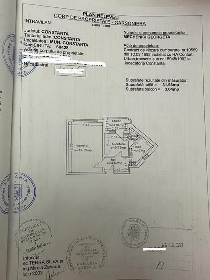 Dacia ts uri-garsoniera cf o bloc apartamente