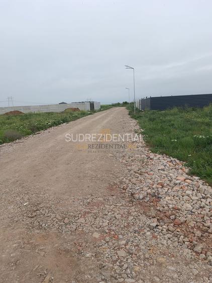 Lot de teren in Frumusani, Ilfov, 586 mp, posibilitate rate - 9