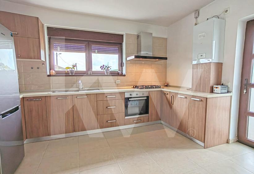 Casa individuala 5 camere finalizata mobilata Est Sibiu teren 372mp