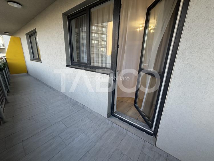 Apartament de inchiriat 2 camere 60 mpu balcon mobilat utilat Sibiu - 4