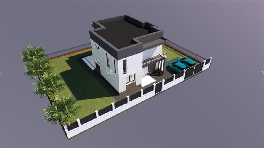 Casa Premium in Cristian, predare la cheie, 4 camere, 3 bai, pompa de caldura, T - 19