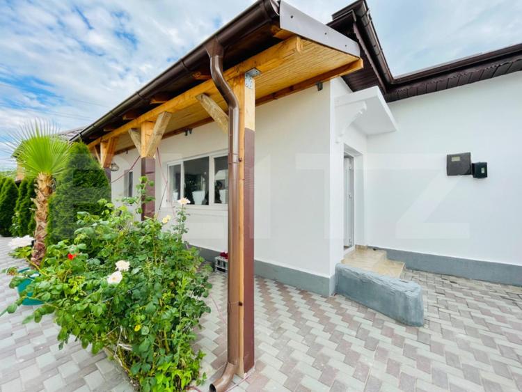 Casa pe plan parter, 4 camere, teren 400 mp, Popoveni