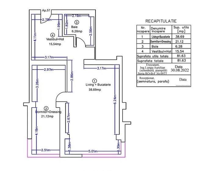 Apartament nou mobilat și utilat 2025