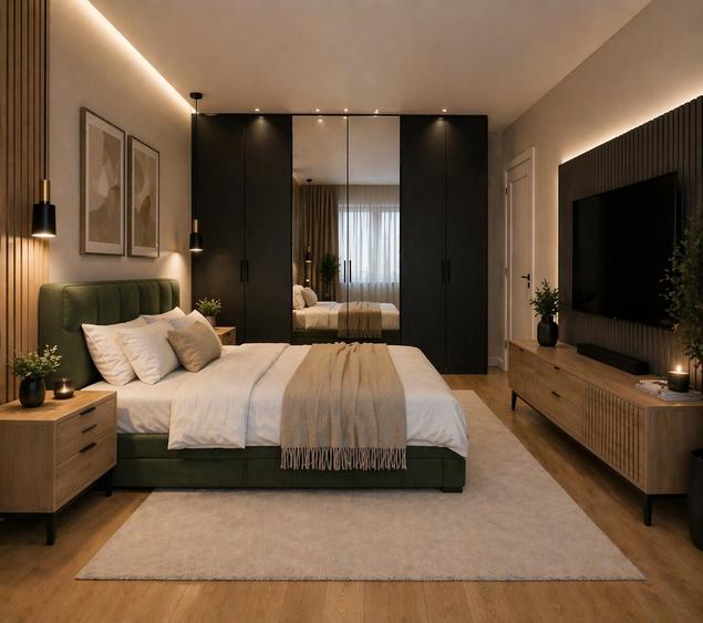 2 camere decomandat, West Avenue Residence, acces Militari