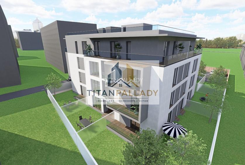 4 Camere 173 Mp Terasa Imobil Stil Boutique,Pallady-Metrou Teclu