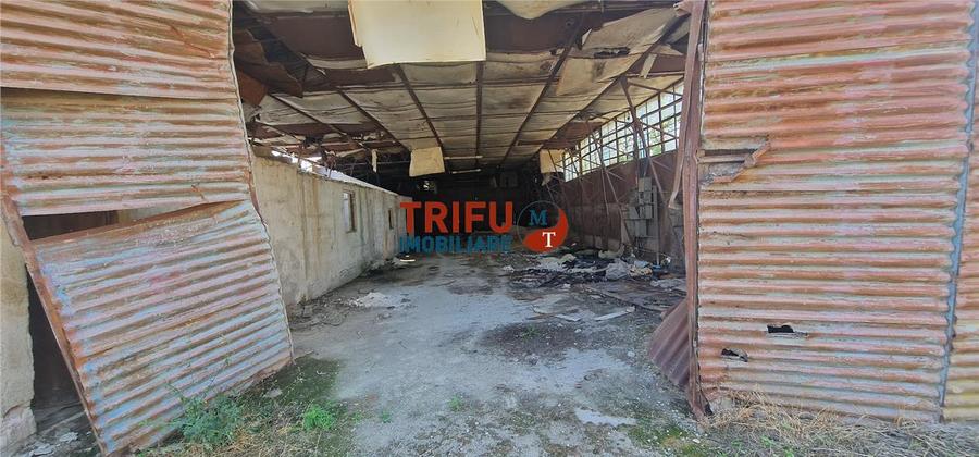 Teren cu hala de vanzare, zona Barabat
