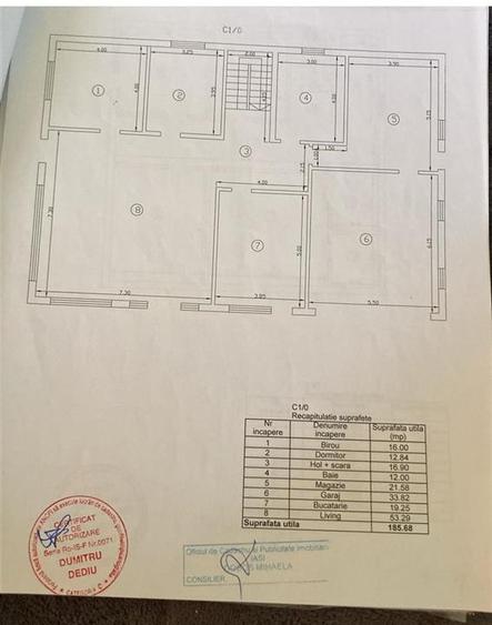 Valea Lupului Vila LUX S+P+E+M su-320mp teren 700mp str Victoriei planul 2
